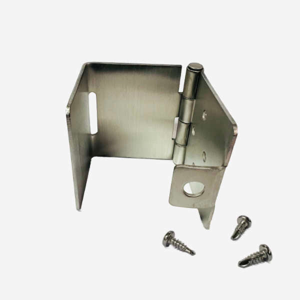 Energex Locking Hinge with Screws open View