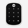 Yale Assure Lock SL door lock with touchscreen keypad and logo on the top, in Silver.