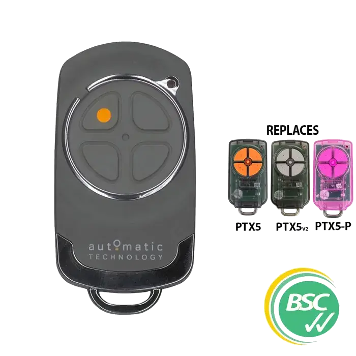 ATA PTX6 Garage Door Remote – 433MHz, Secure Access, Genuine Replacement