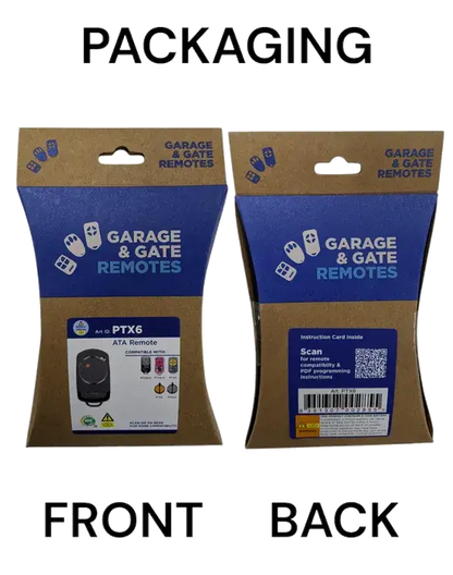 ATA PTX6 Garage Remote