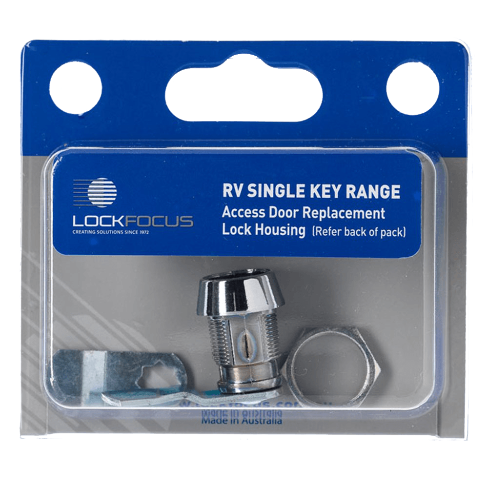 LOCK FOCUS Camlock Housing | Less Barrel | Caravan & RV