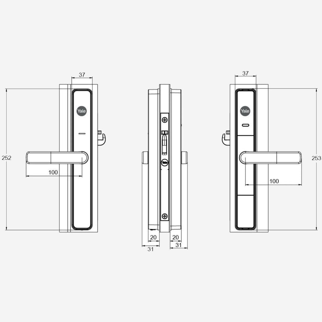 Yale Unity Screen Door Lock